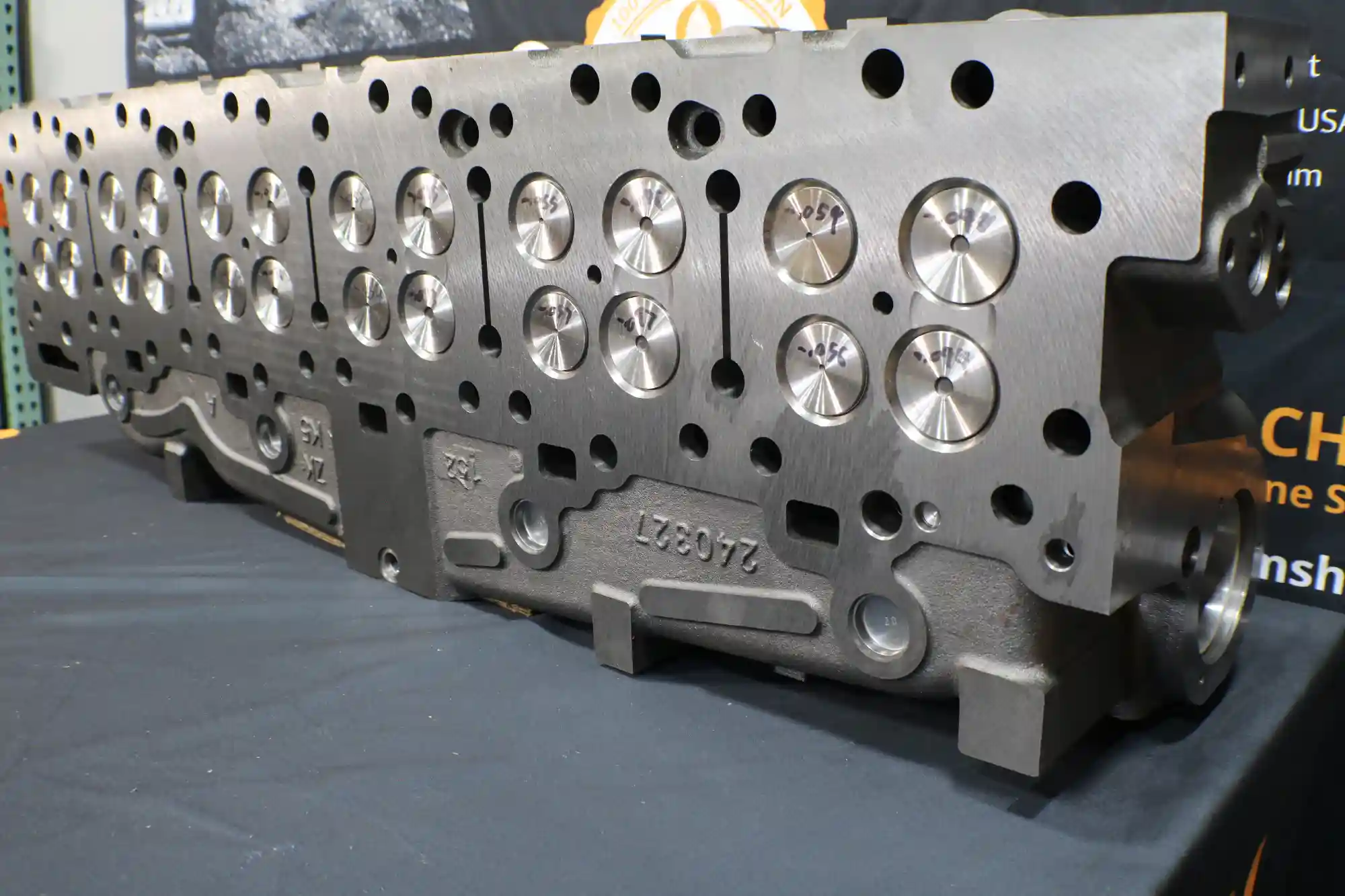 NEW Cat C15 ACERT/3406E Cylinder Head
