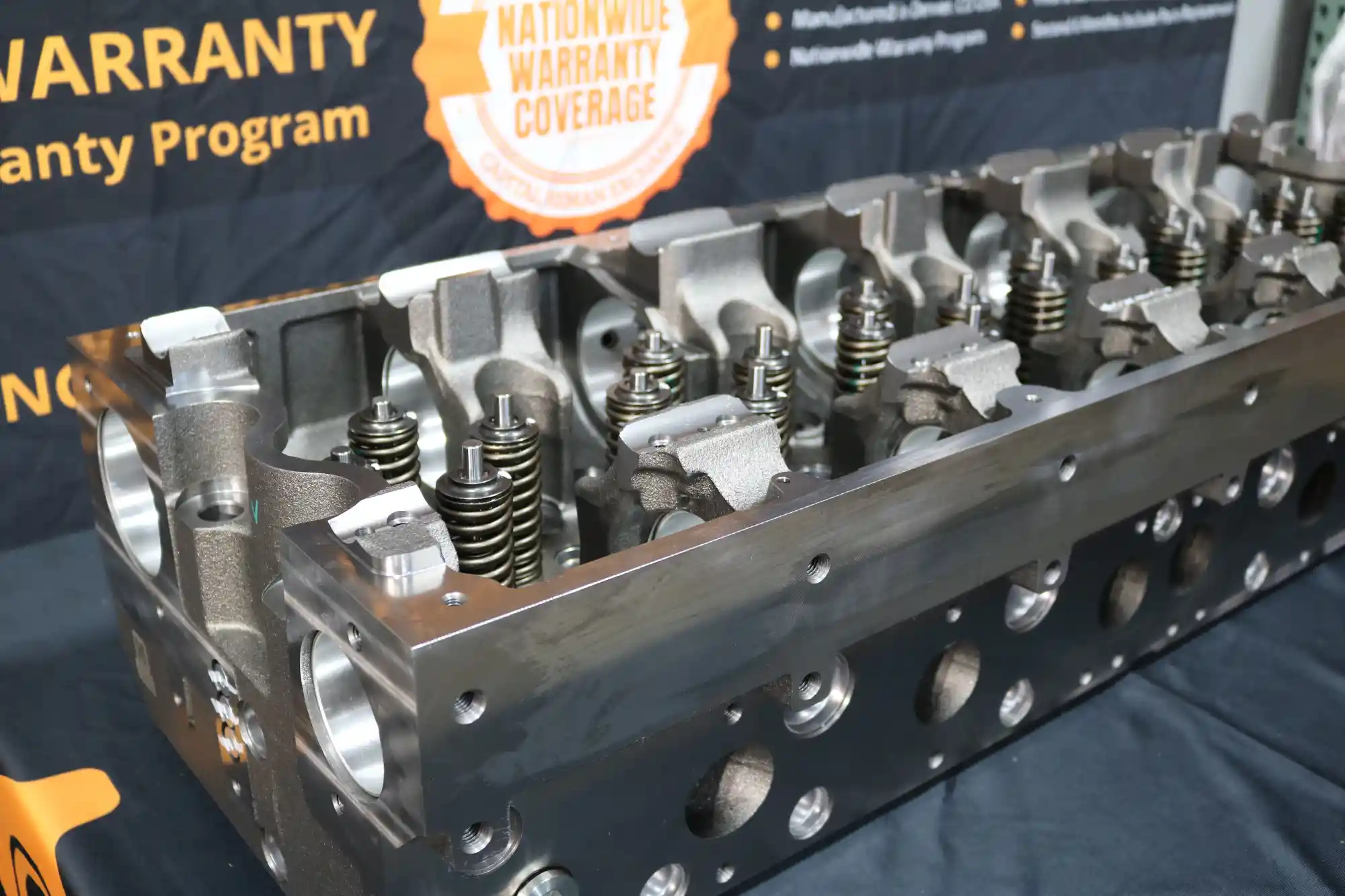New Cummins ISX DOHC Brand Loaded Cylinder Head with Inconel Exhaust Valves