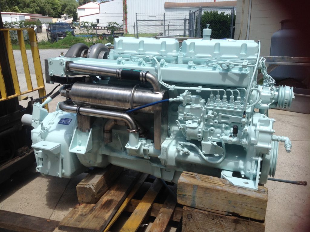 Mack E7 Marine Engine