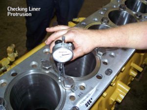 Setting Liner Protrusion in Diesel Engines