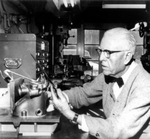 Clessie Cummins Working on Engine