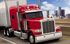 CAT C7 In Semi Truck